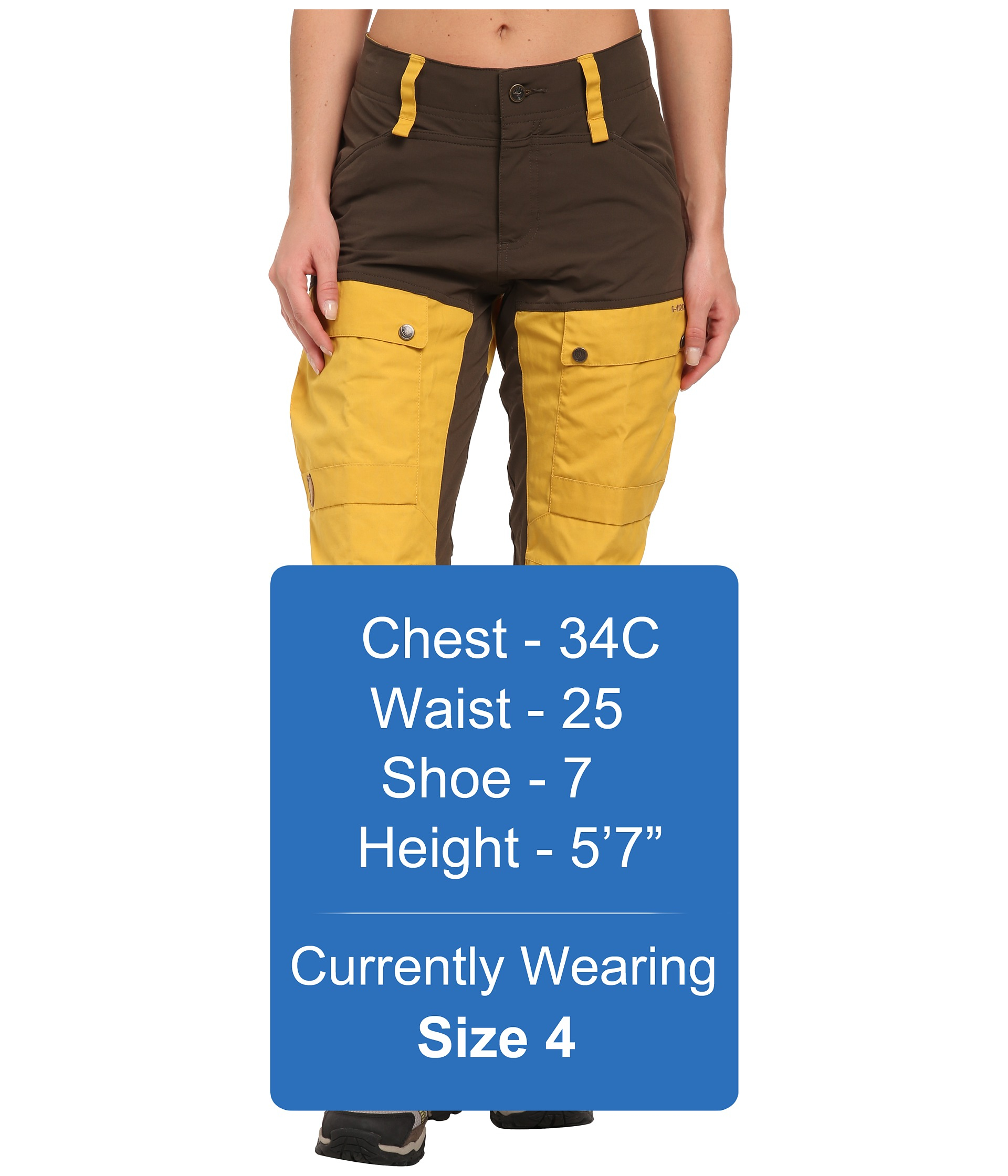 Fjallraven Keb Trousers in Yellow | Lyst