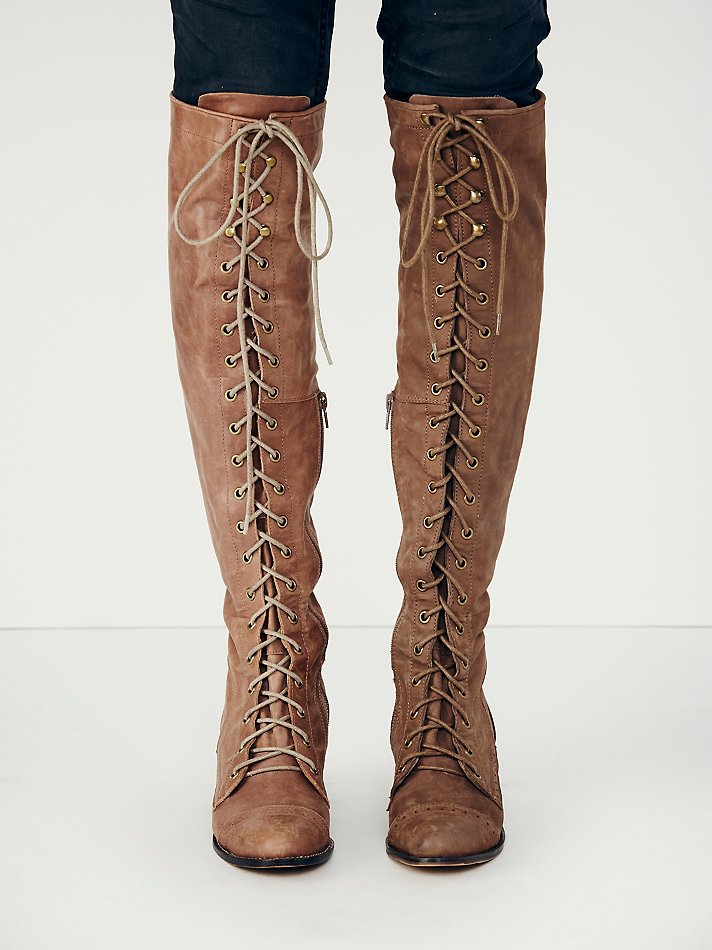 free people joe lace up boot