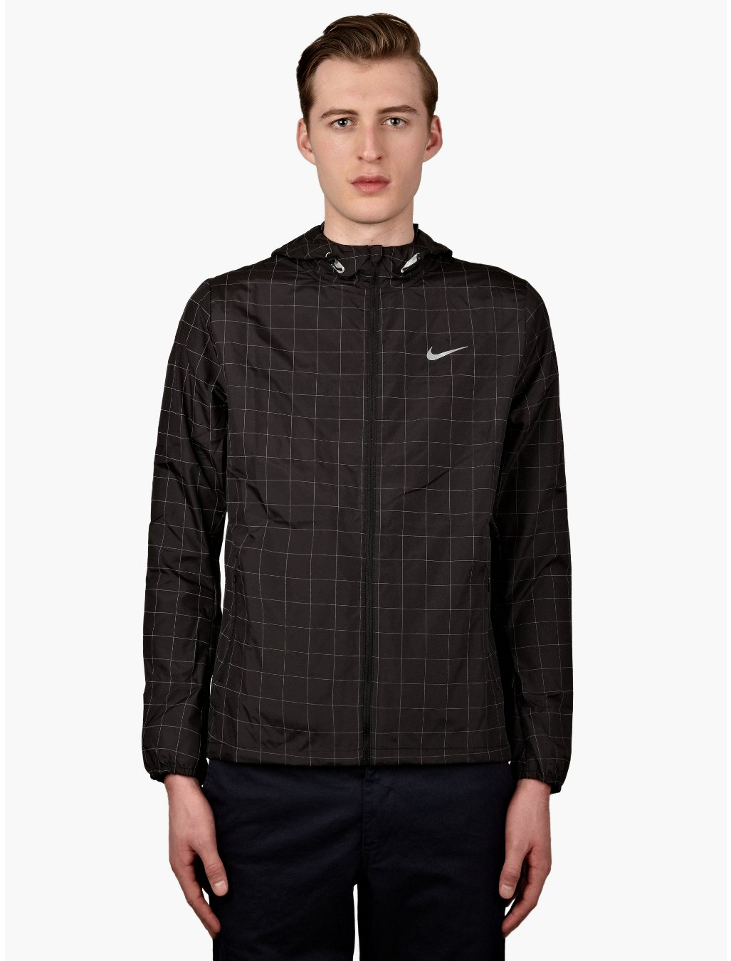 Nike Mens Black Reflective Jacket in Black for Men Lyst