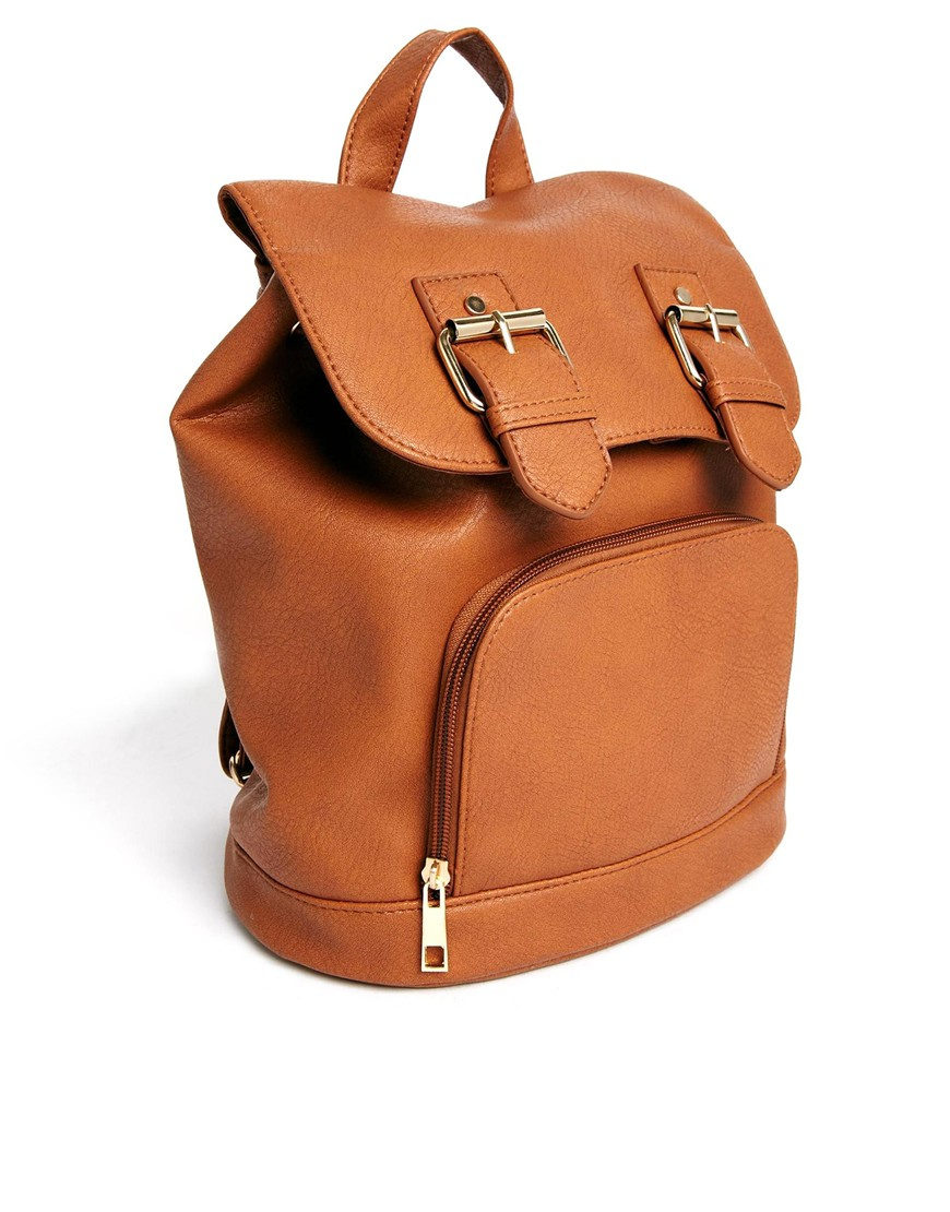 large brown backpack