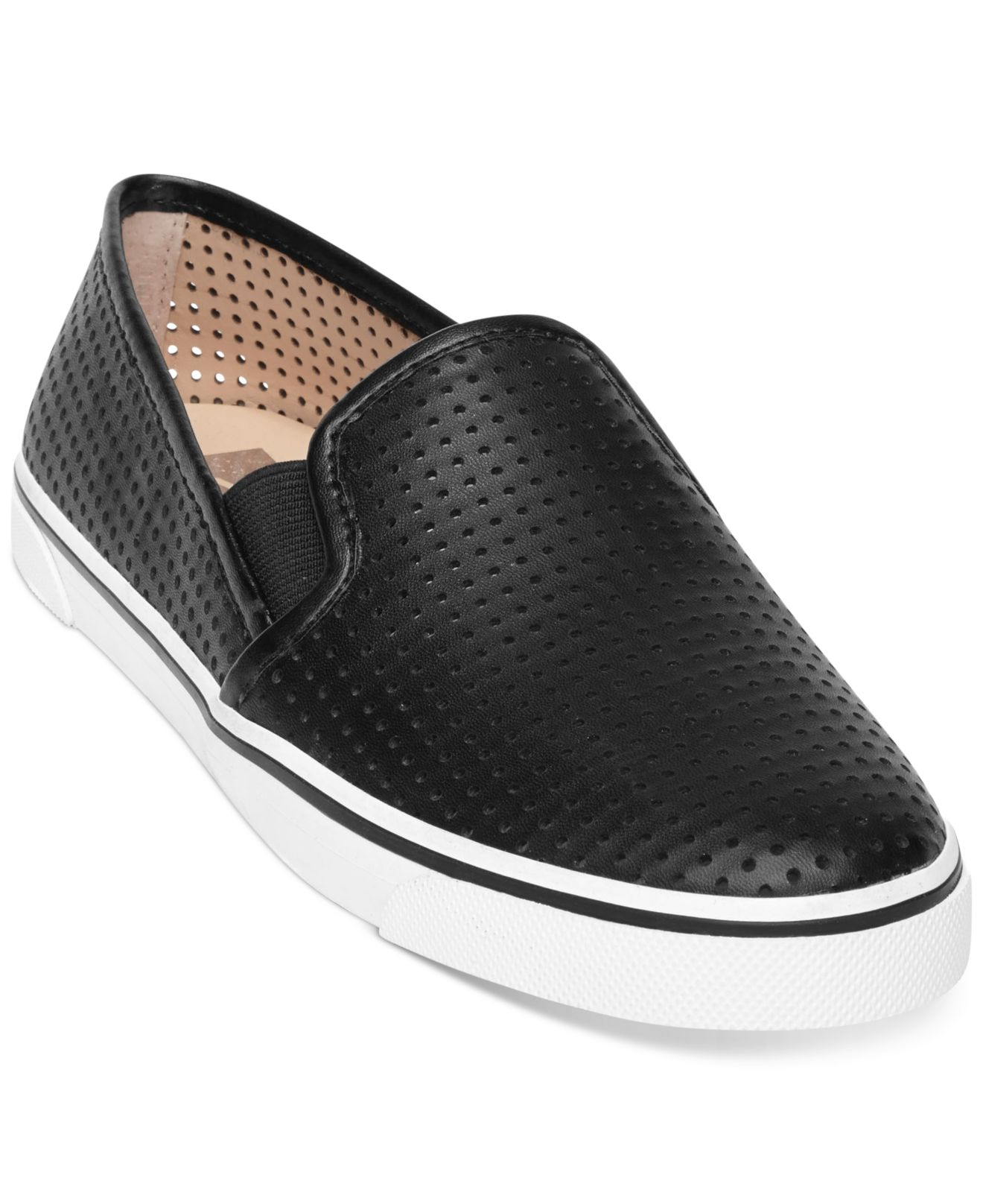 red checkerboard slip on vans