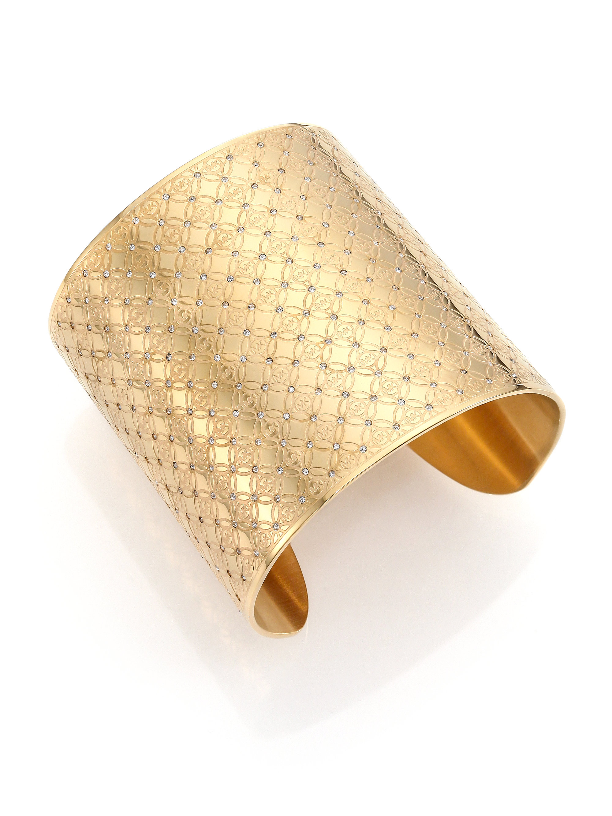 michael kors gold cuff bracelet