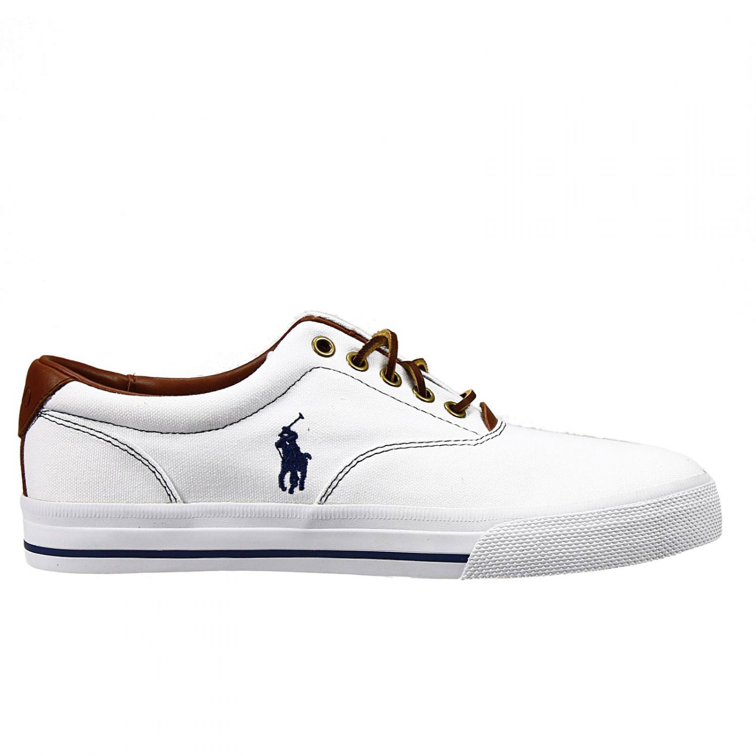 Ralph Lauren Shoes Vaughn-Ne Sneakers Canvas in White for Men - Lyst