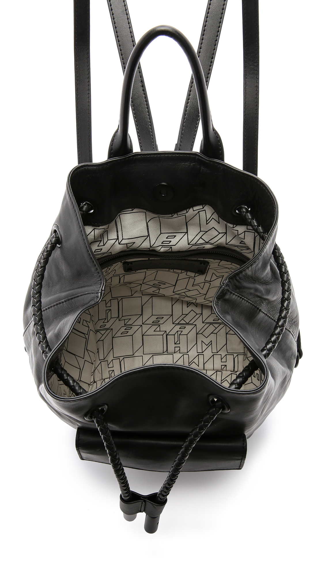 L.A.M.B. Gracie Drawstring Backpack - Black - Lyst