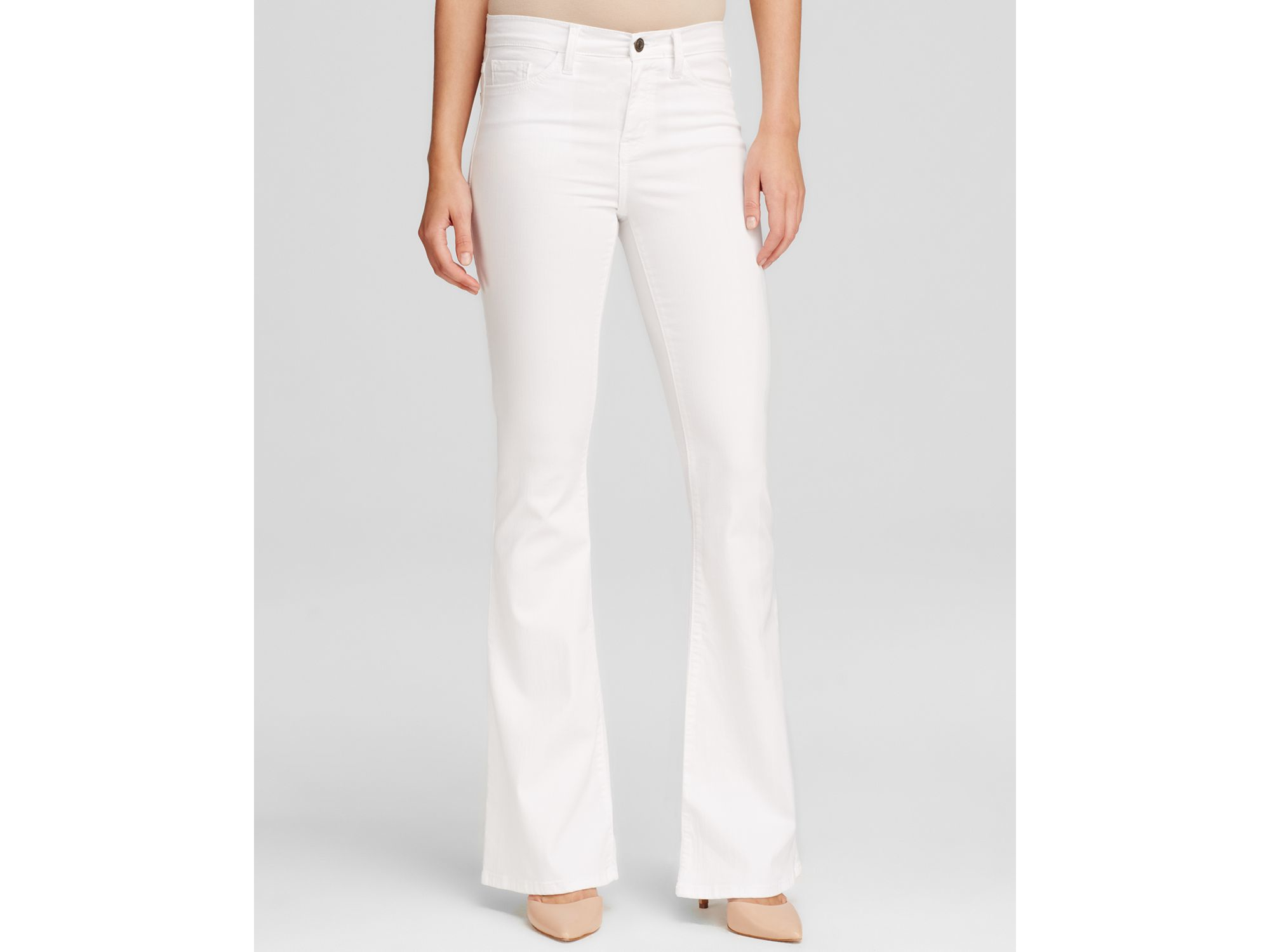 perfect summer high waist pieced jeans