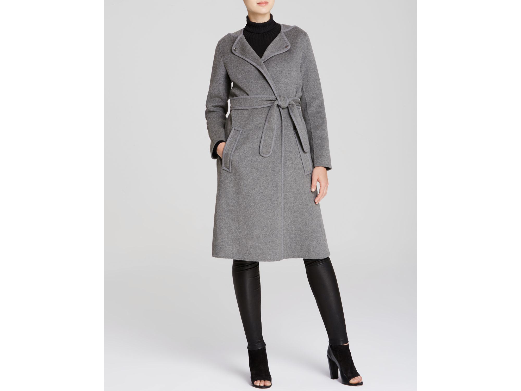 vince wrap coat