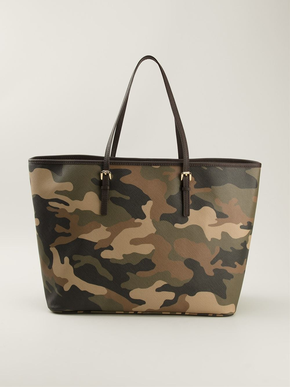 MICHAEL Michael Kors Camouflage 'Jet Set' Tote in Green