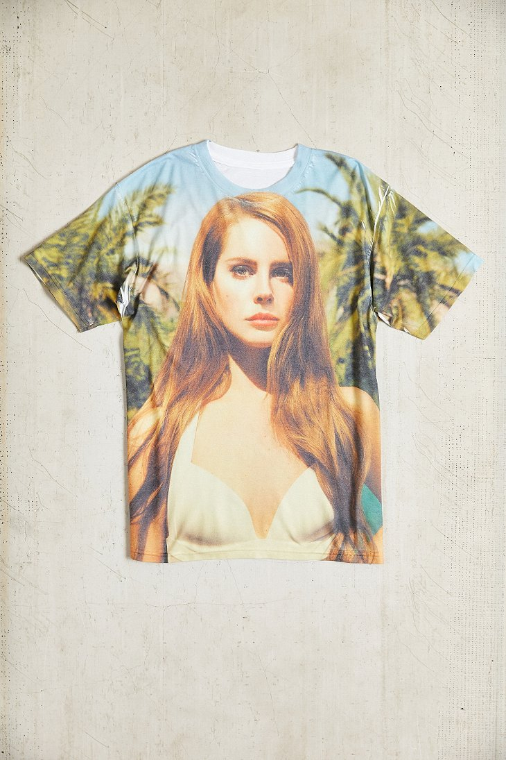 Urban Outfitters Lana Del Rey Paradise Tee in Multicolor for Men ...
