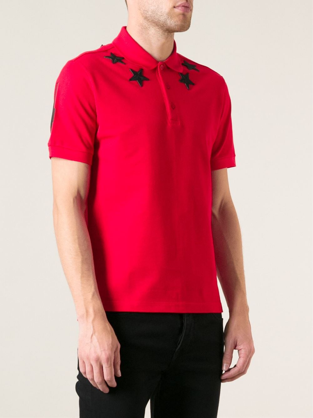 Givenchy Polo Shirt in Red for Men - Lyst