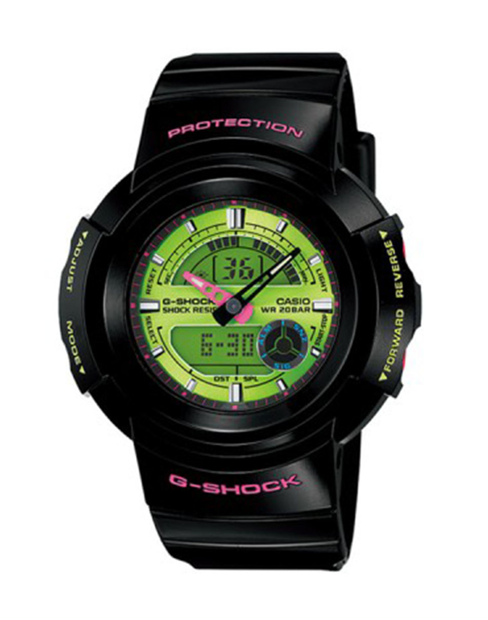 g shock green watch
