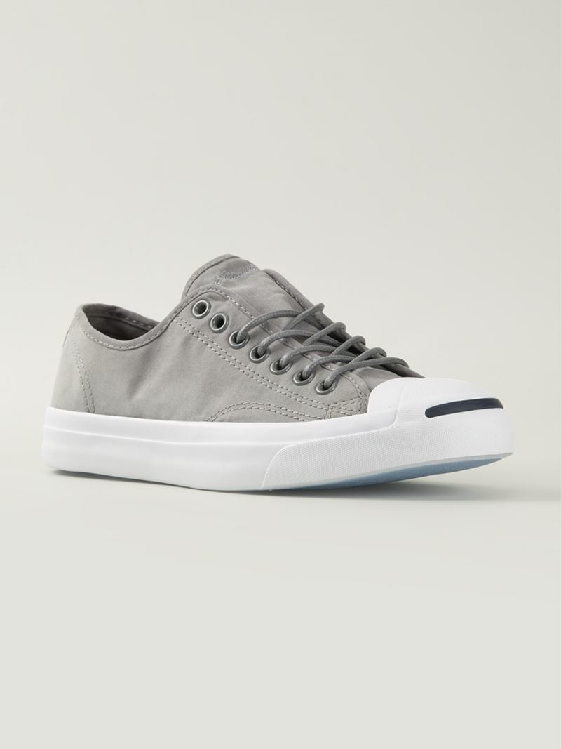 Converse Jack Purcell Signature Sneakers in Grey (Gray) for Men - Lyst
