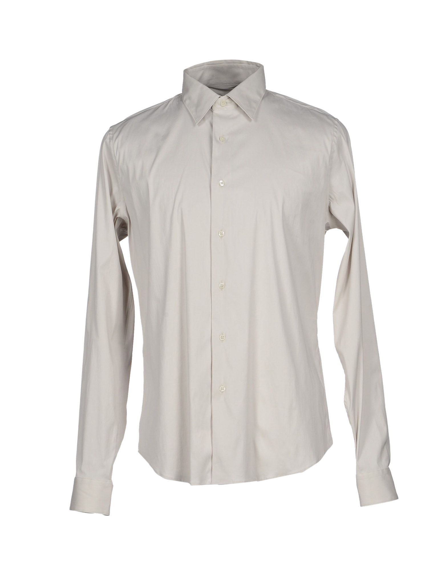 Robert Friedman Cotton Shirt in Light Grey (Gray) for Men - Lyst