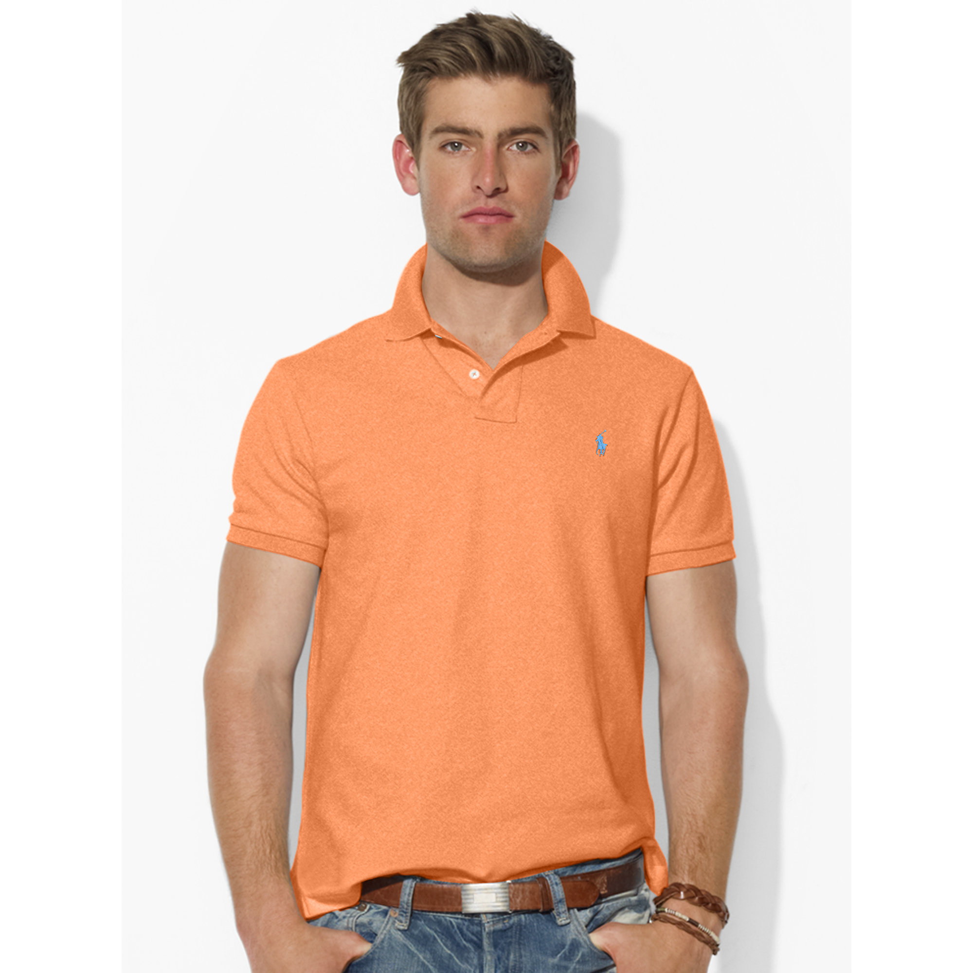 ralph lauren polo shirts orange