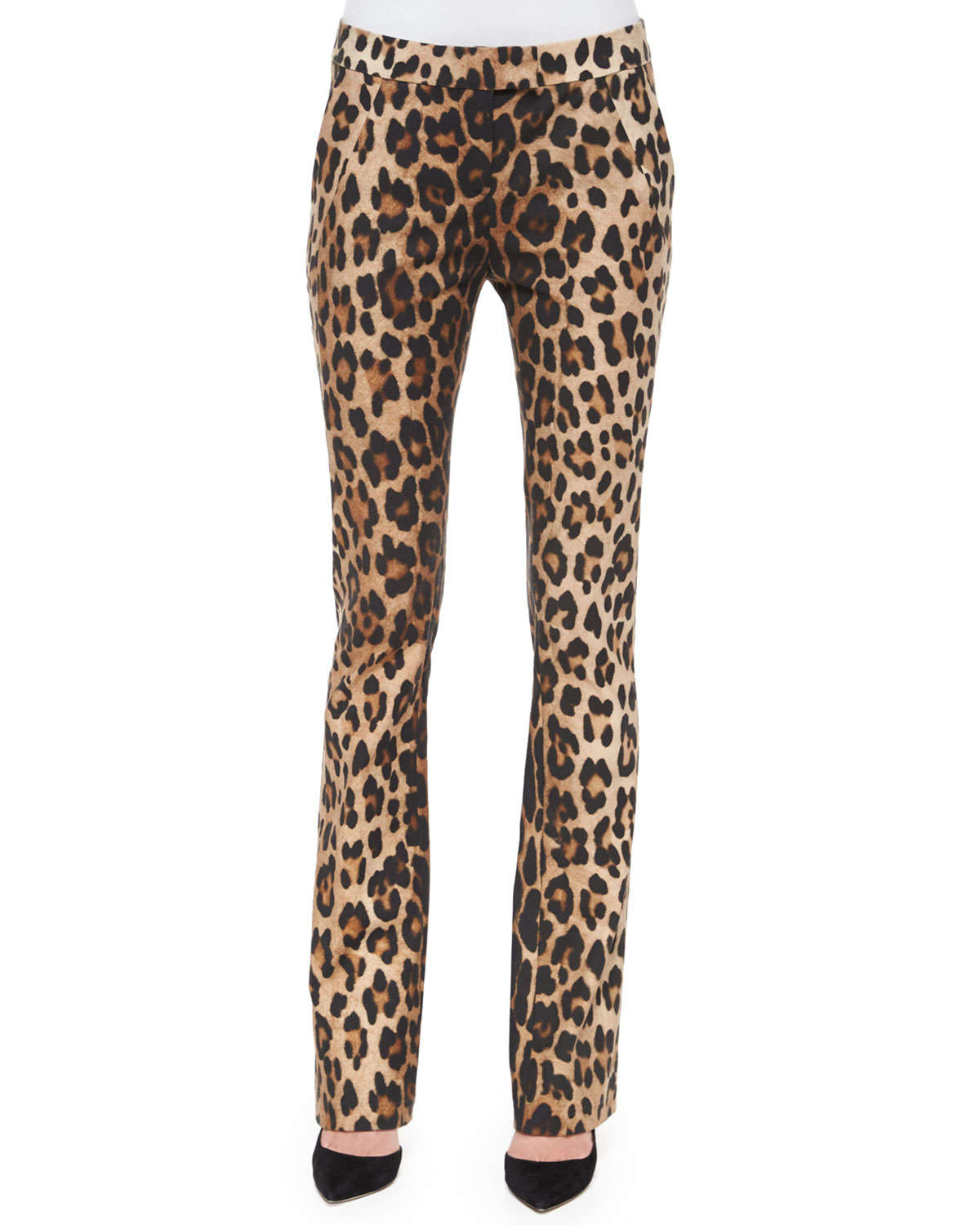 Altuzarra Leopard-Print Flared Pants | Lyst