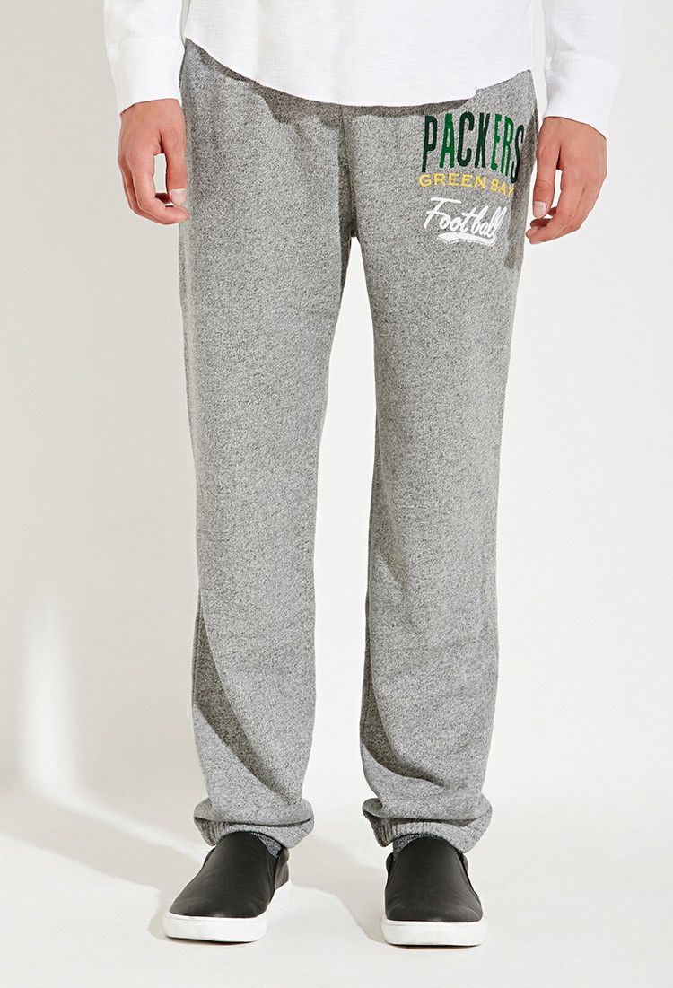 Lyst Forever 21 Junk Food Nfl Green Bay Packers Sweatpants in Gray