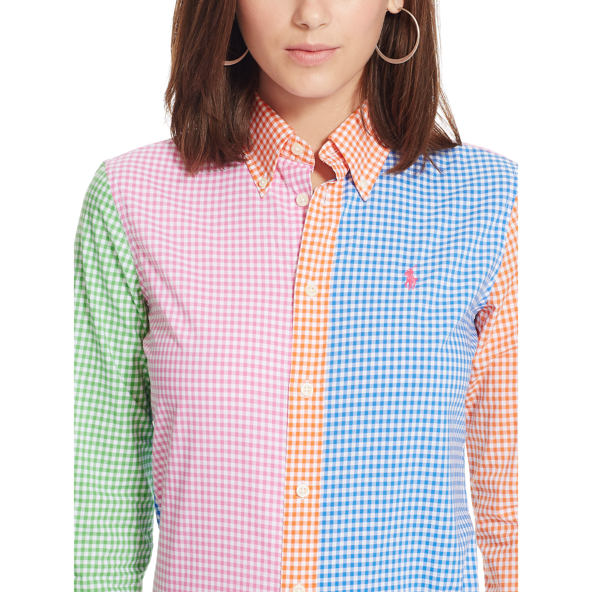 Polo Ralph Lauren Custom-fit Gingham Shirt | Lyst