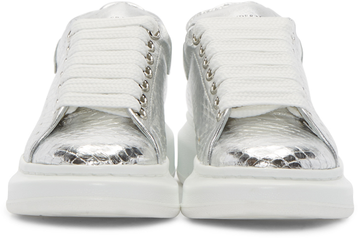 alexander mcqueen snakeskin trainers