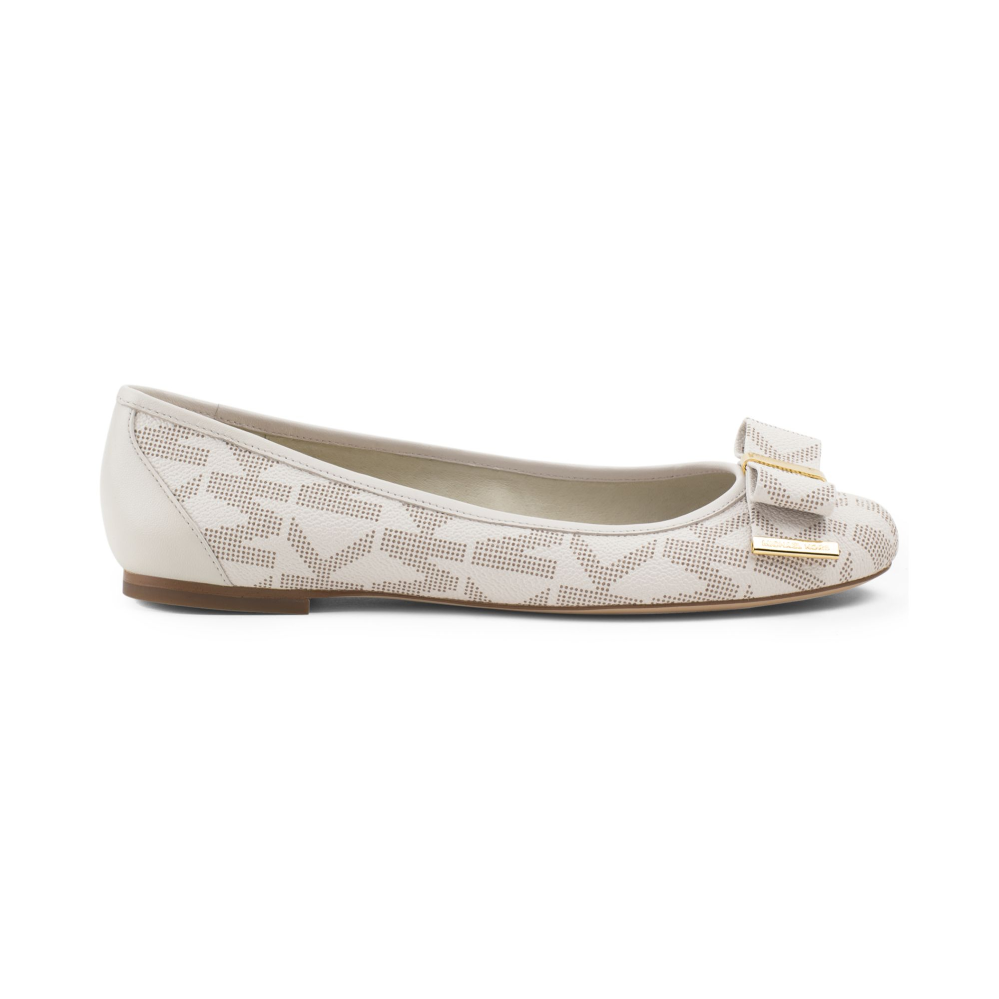 natural ballet flats