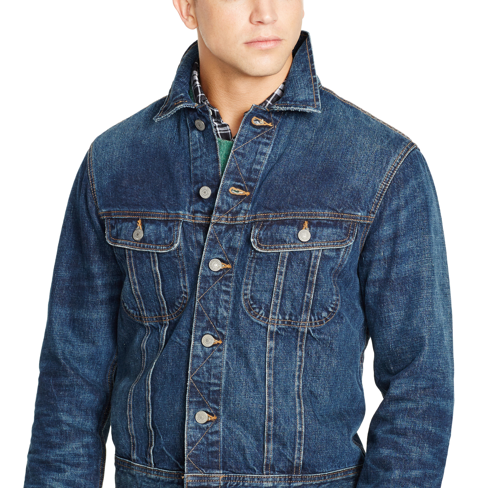 polo ralph lauren denim trucker jacket