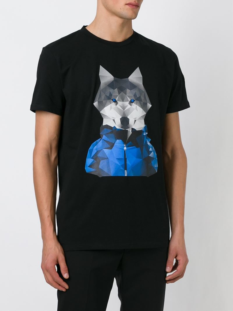 Moncler wolf t shirt hotsell