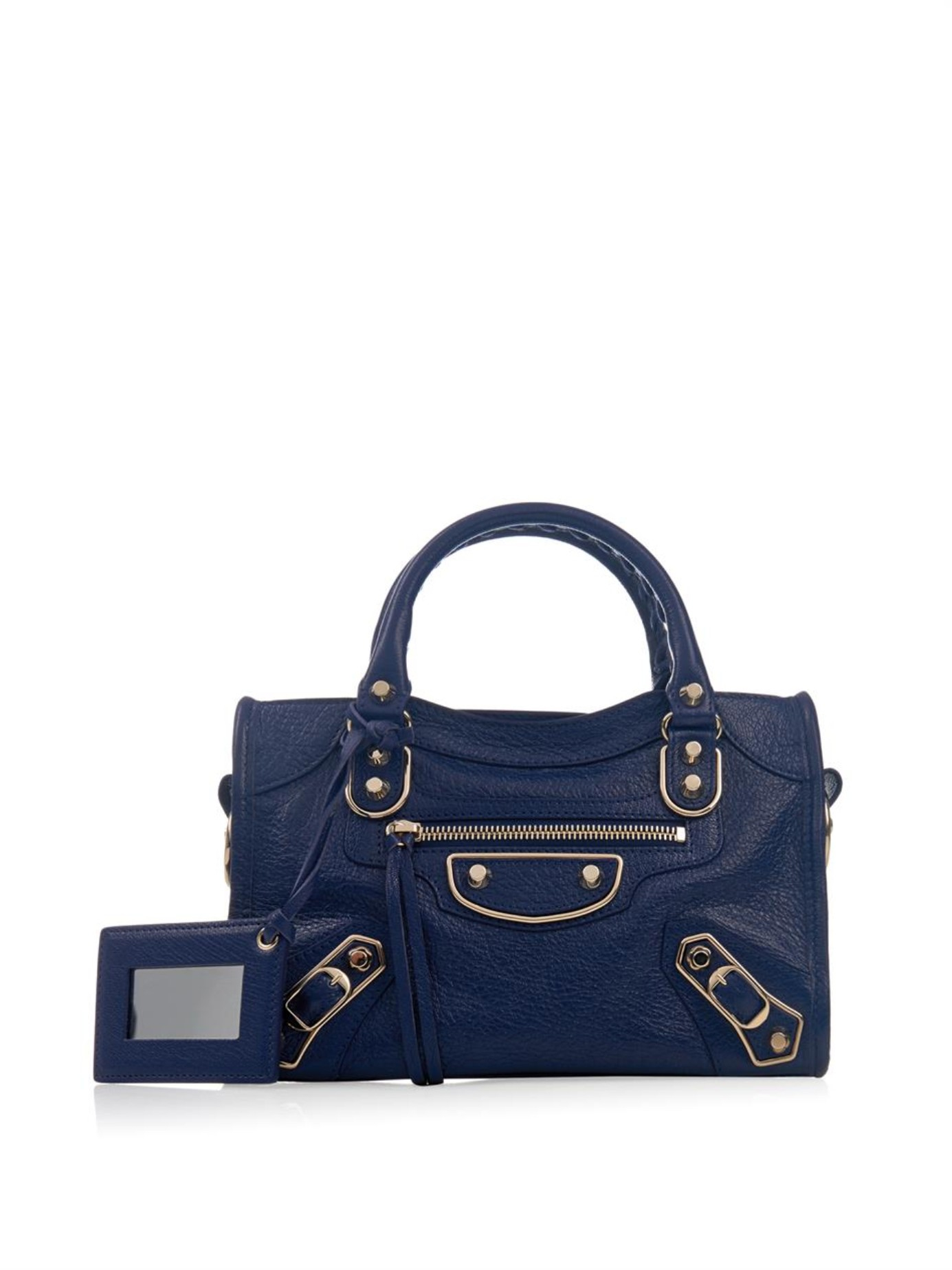 balenciaga city navy blue