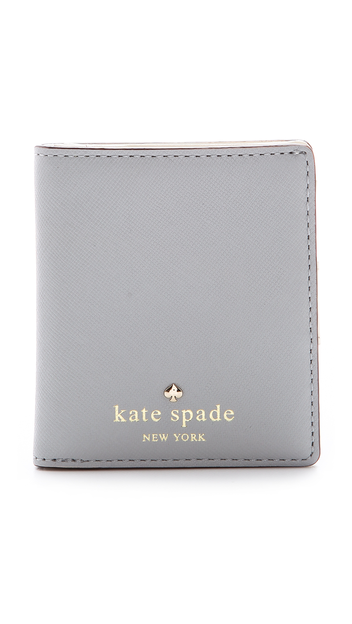 gray kate spade wallet