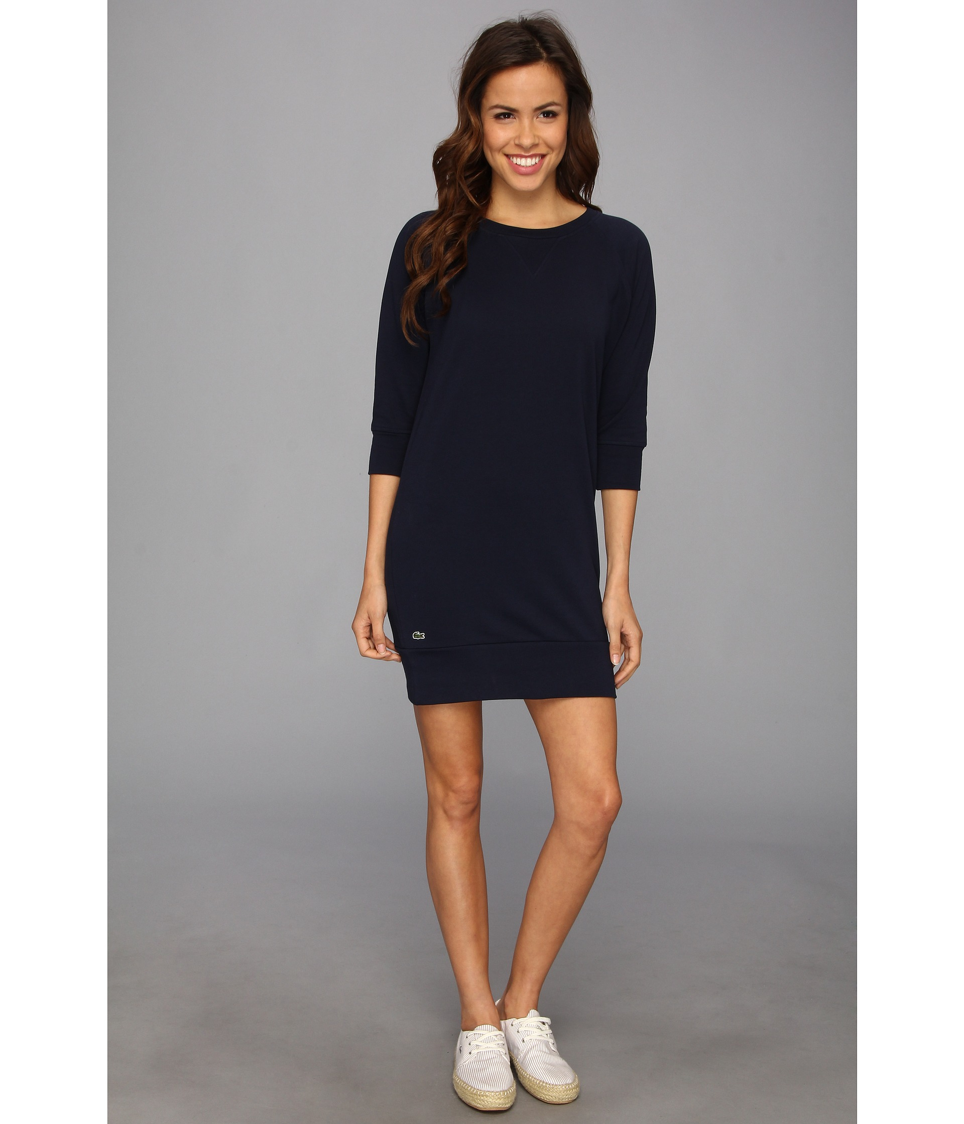 lacoste long dress