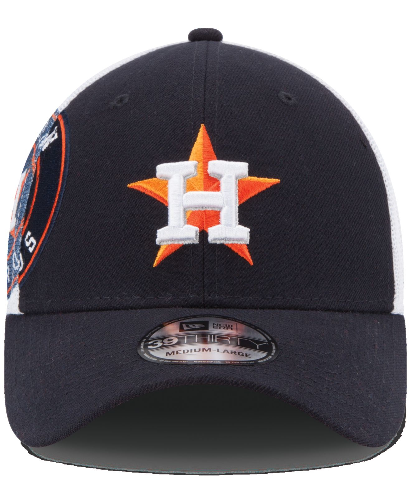 New Era Houston Astros Black & Red 59FIFTY Fitted Cap - Macy's