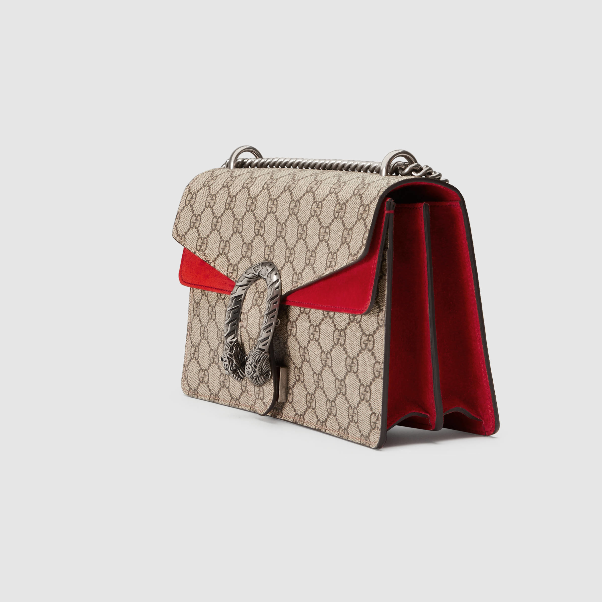 Gucci Dionysus Gg Supreme Shoulder Bag in Brown (GG supreme) | Lyst