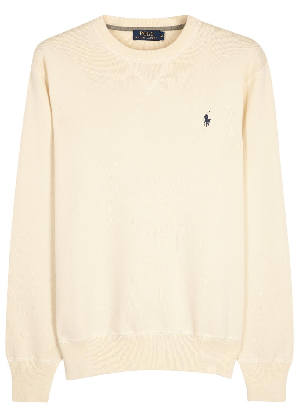 Ralph lauren cream sweatshirt Clearance