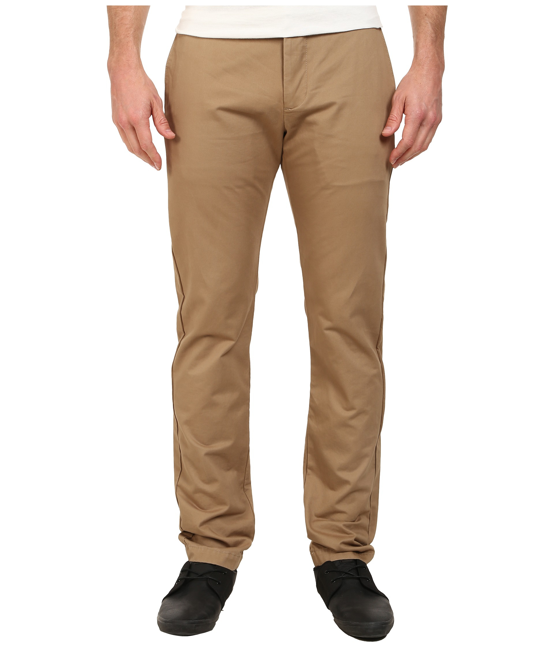 Dockers Modern Khaki Slim Tapered Pants in Natural for Men | Lyst