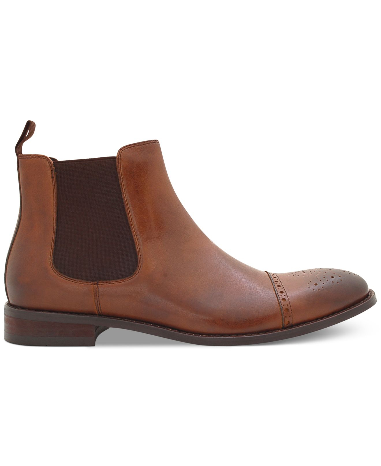 cap toe chelsea boots
