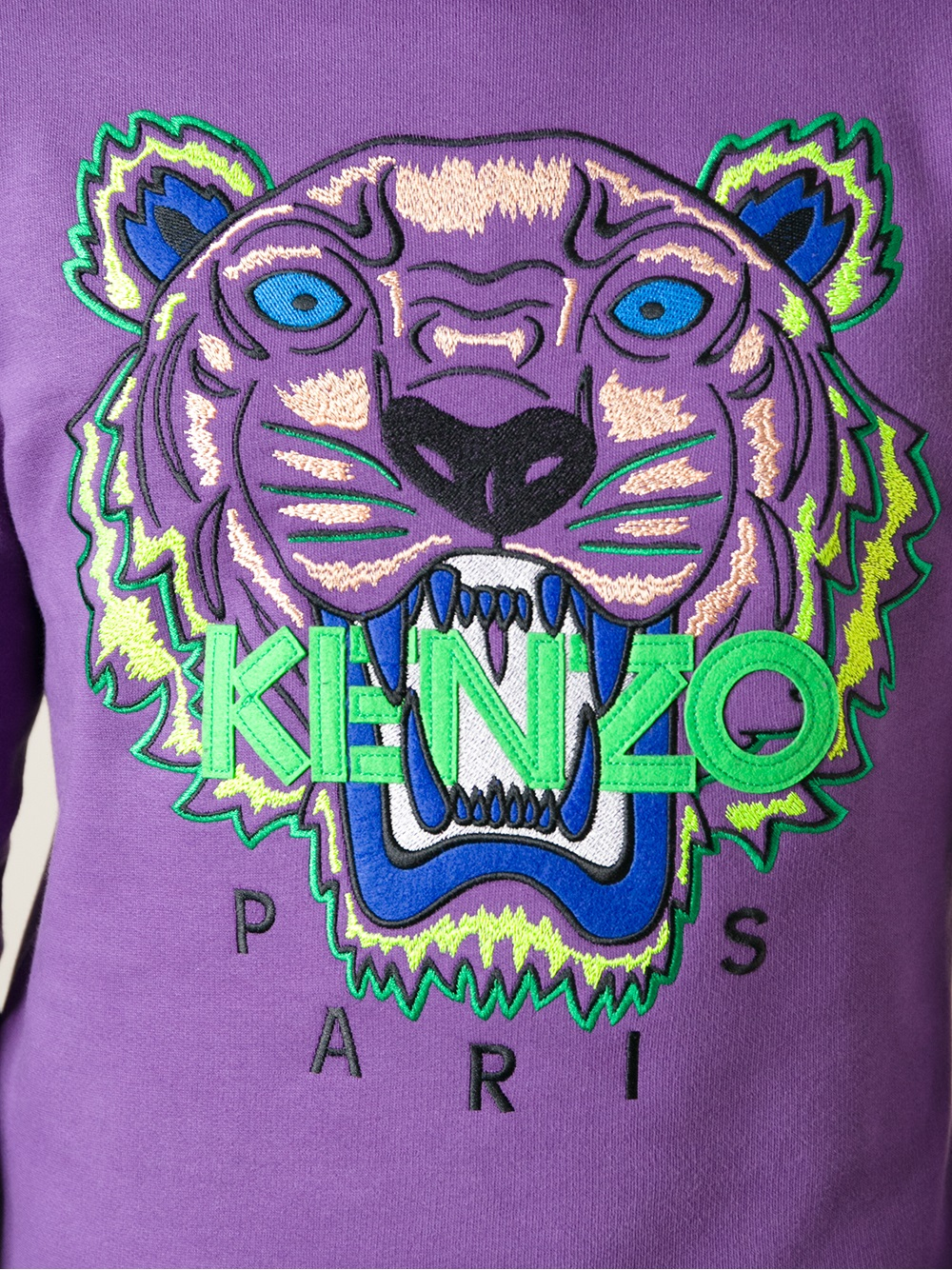 kenzo purple tiger sweatshirt