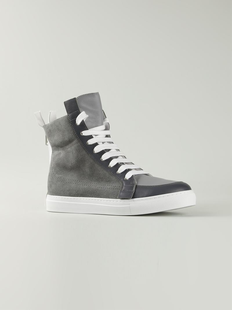 grey van high tops