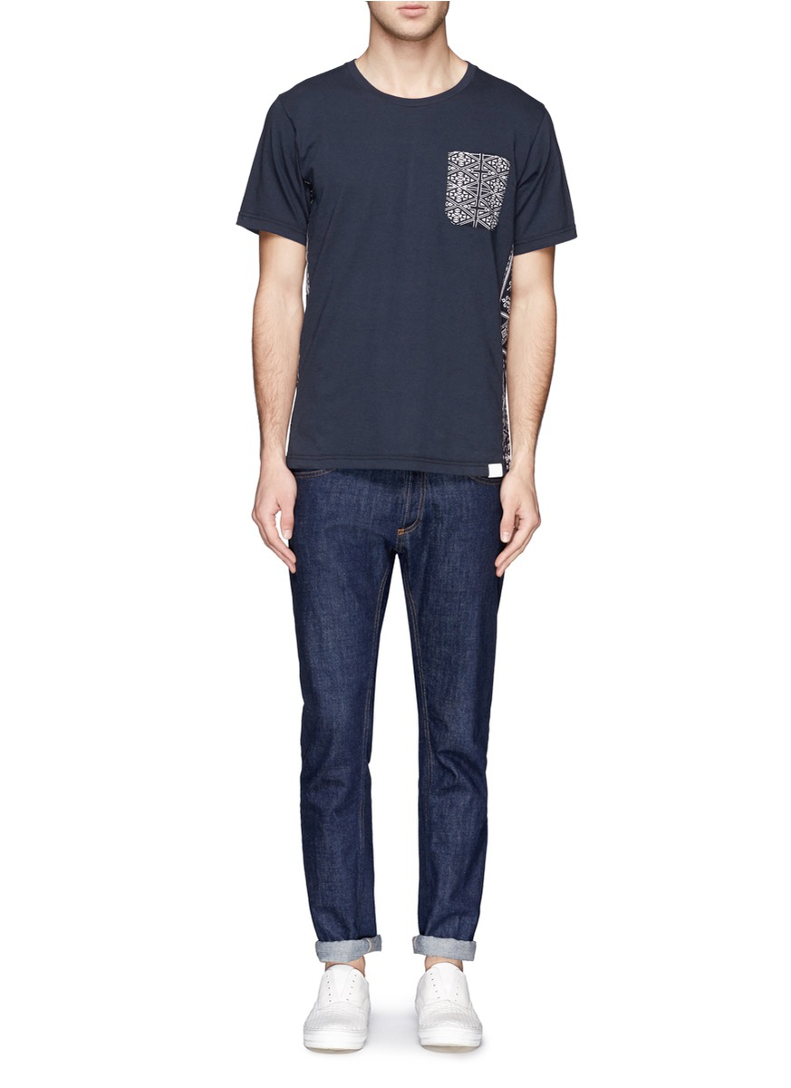 Download White Mountaineering Bandana Print Chest Pocket And Side ...