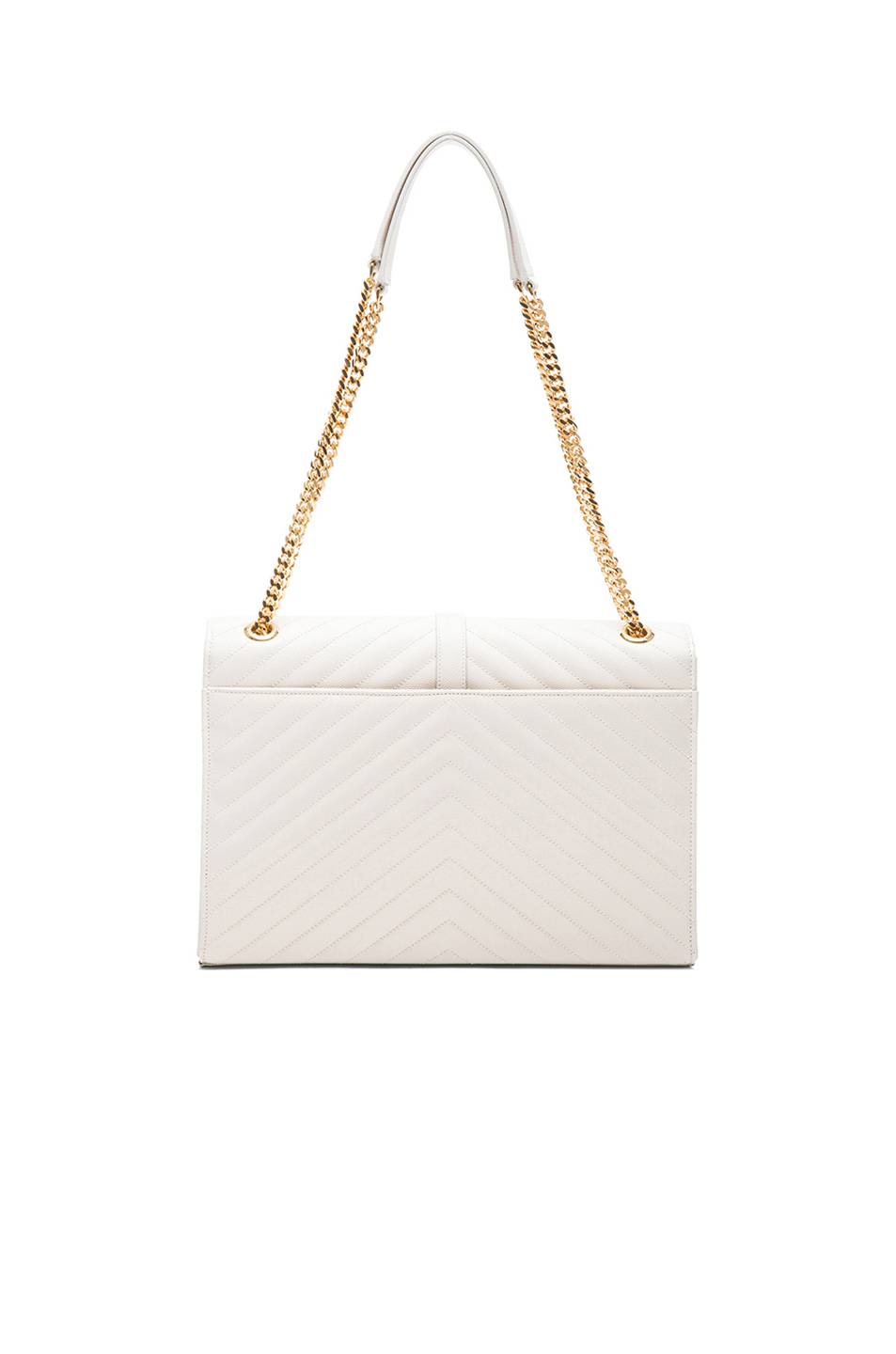 ysl white envelope bag