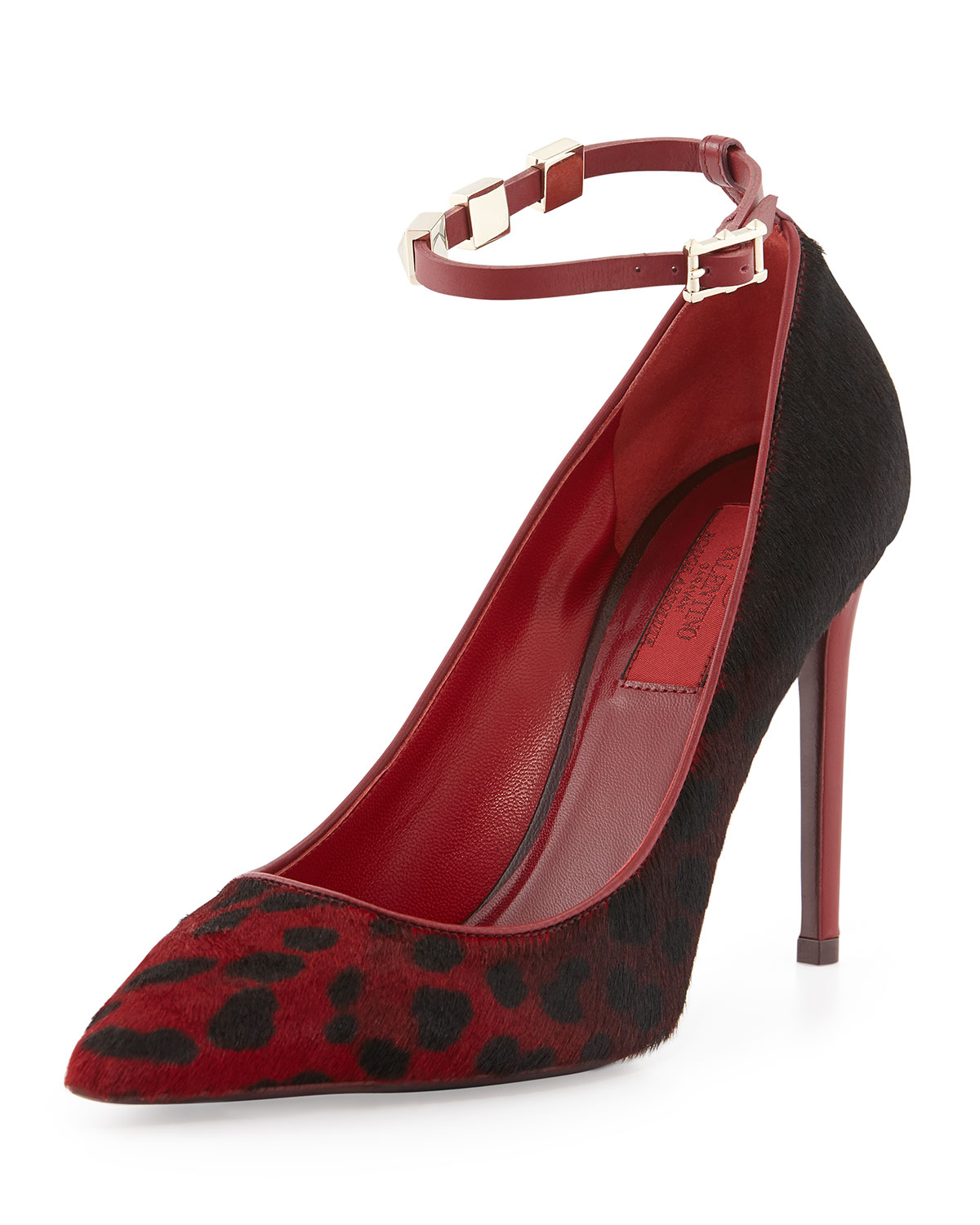 valentino ankle strap pump