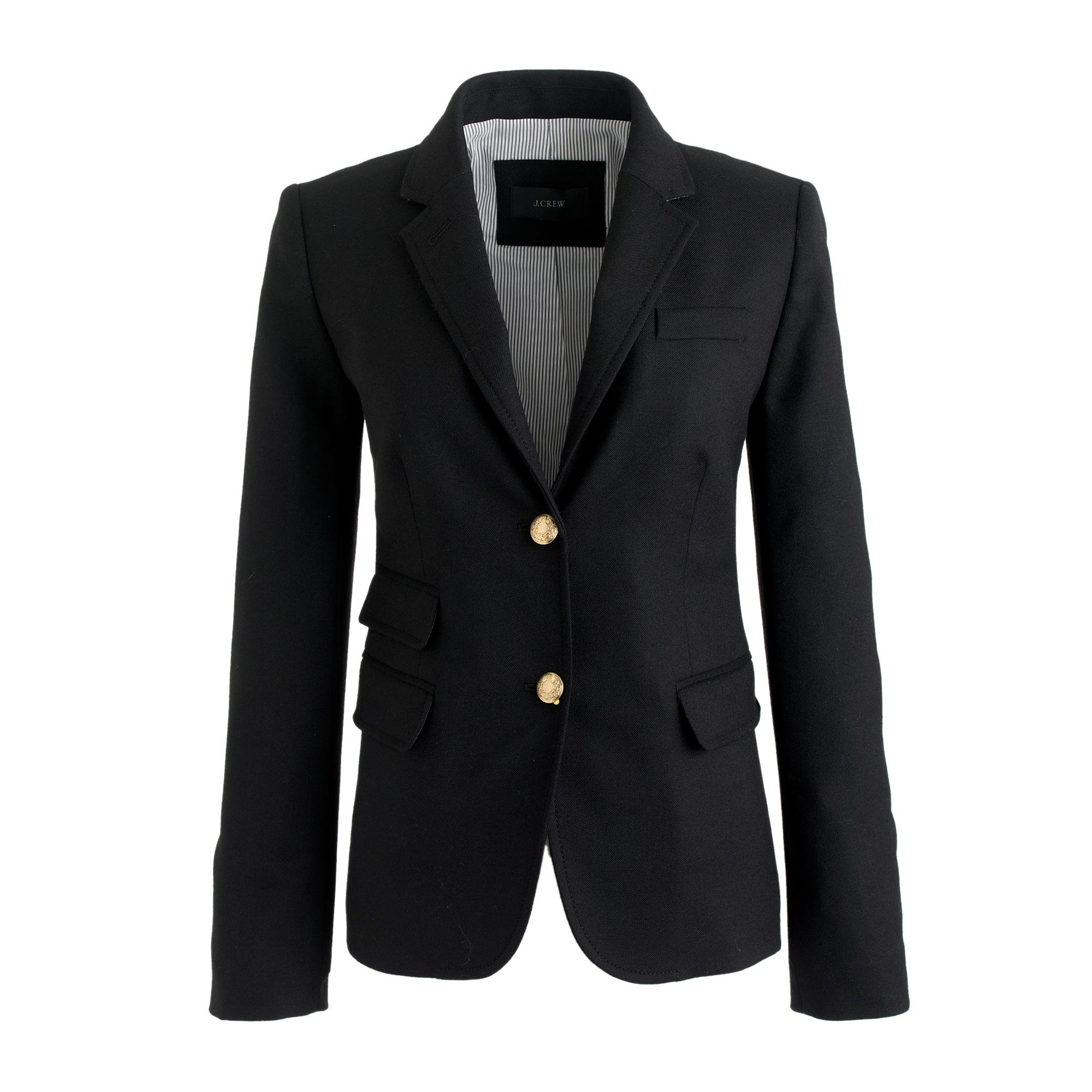 j-crew-schoolboy-blazer-in-black-lyst