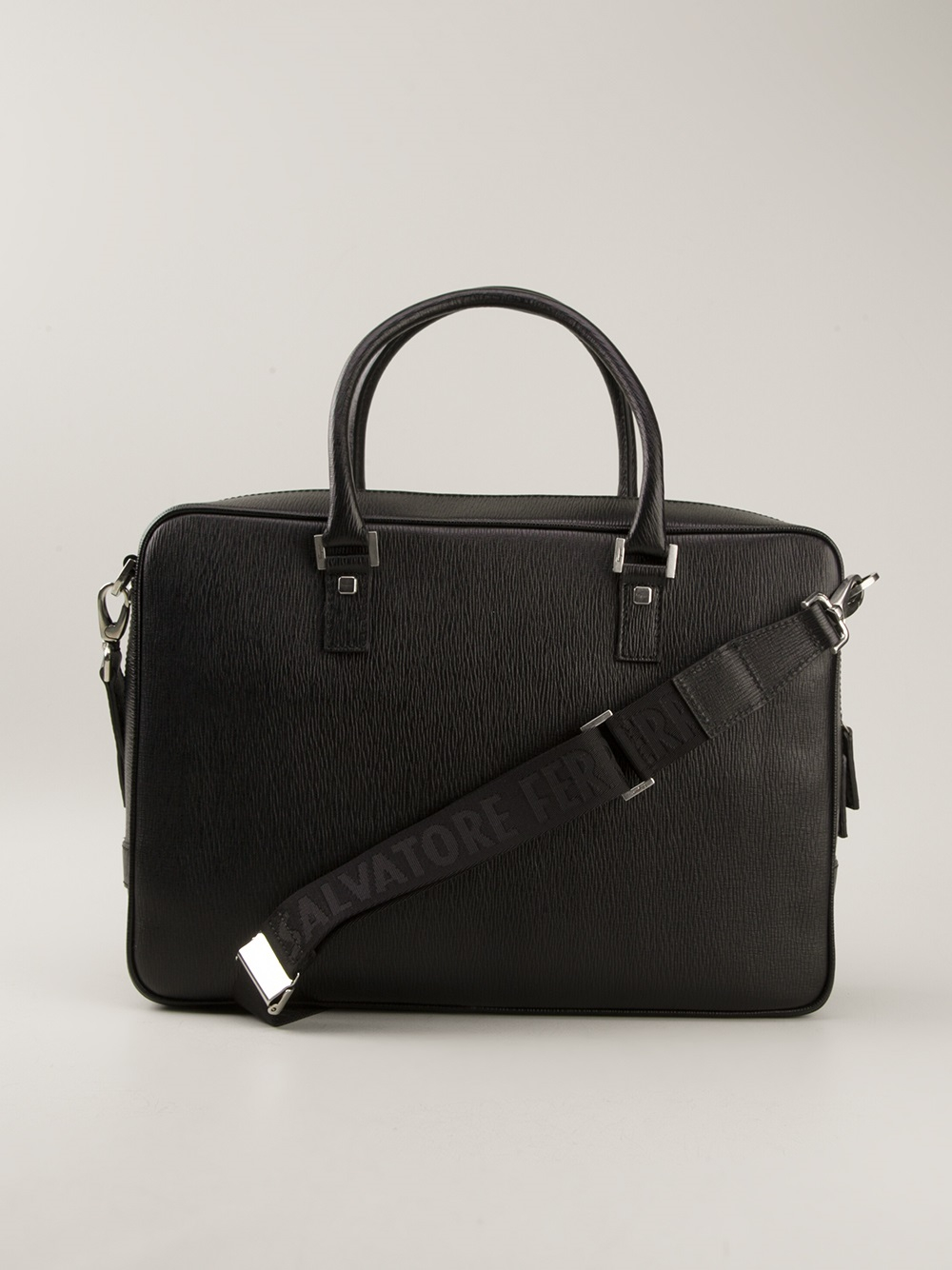 Ferragamo Laptop Bag in Black for Men | Lyst