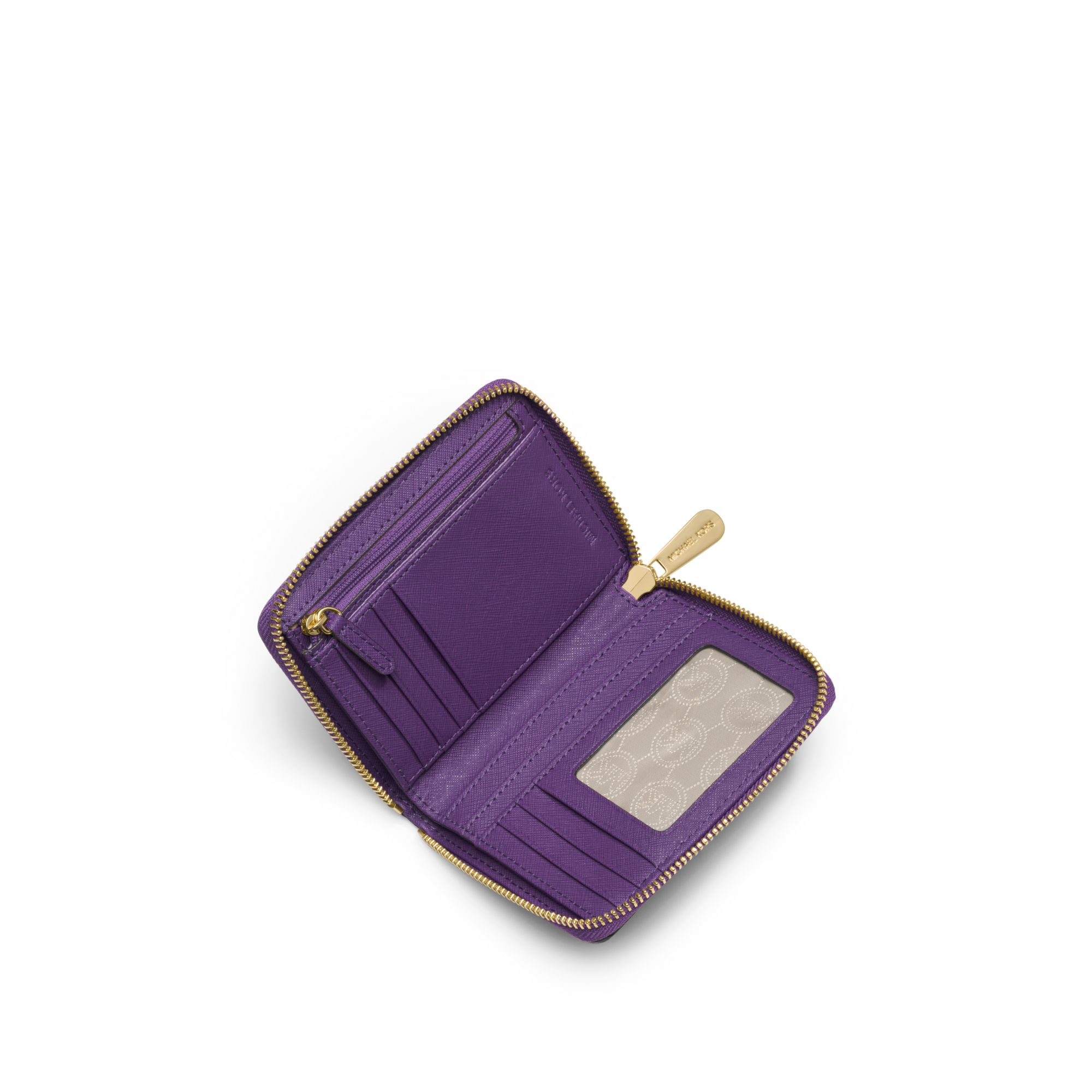 michael kors wallet violet
