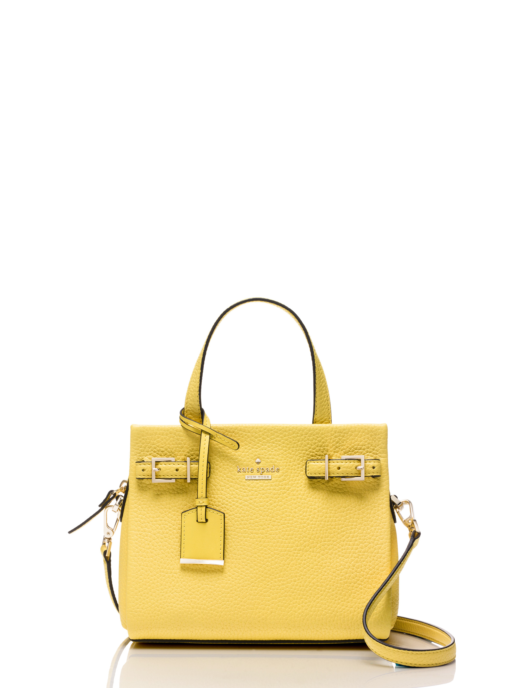 kate spade purse yellow