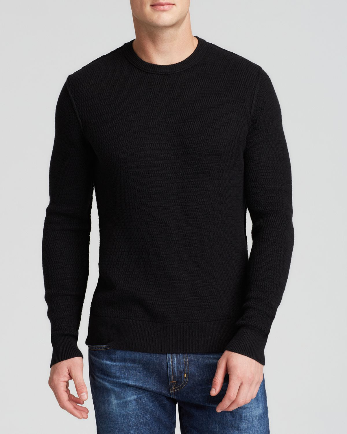michael kors men's black sweater