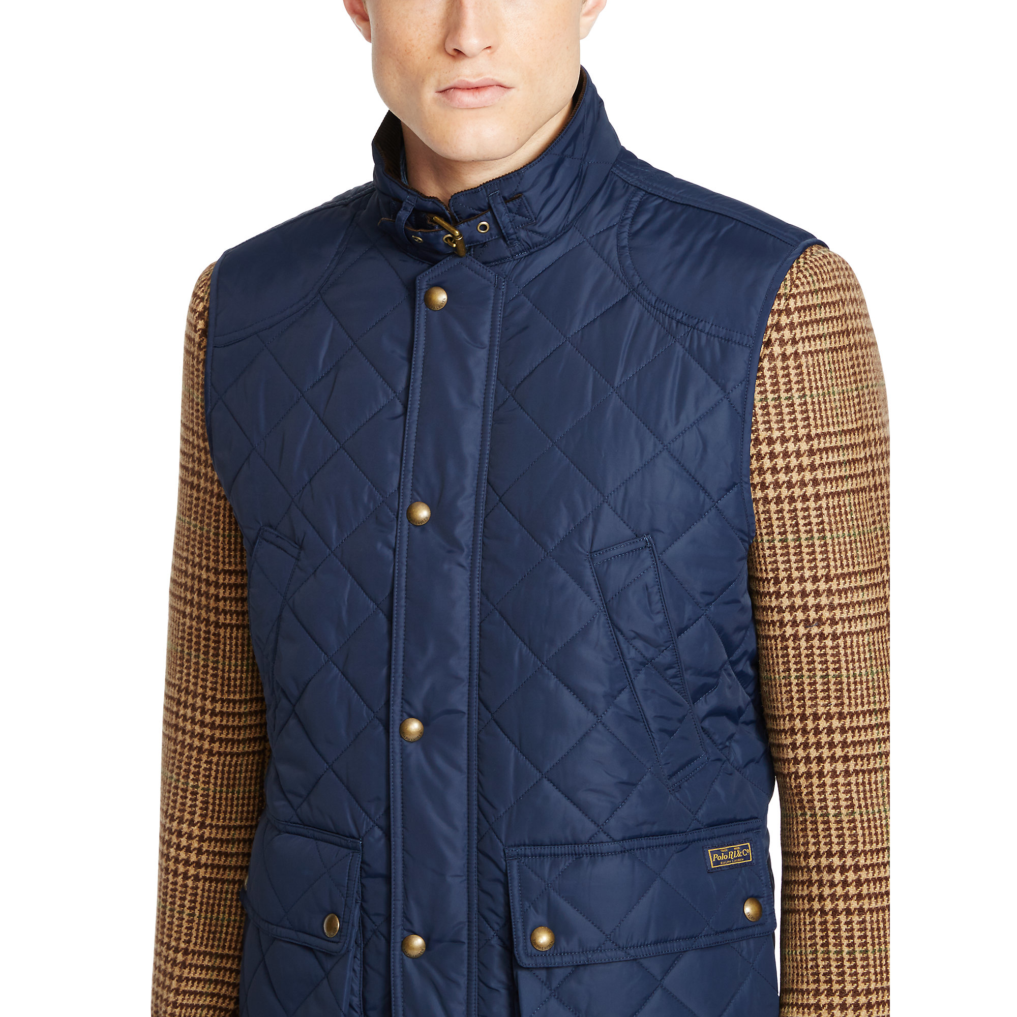 ralph lauren diamond quilted jacket