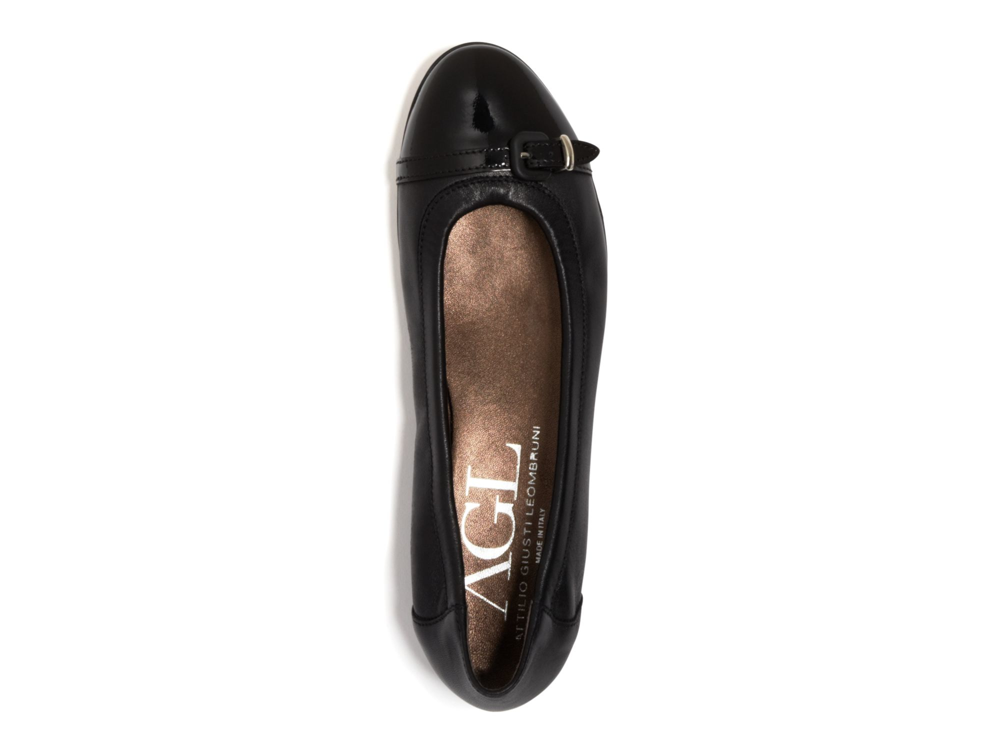 agl cap toe ballet flat
