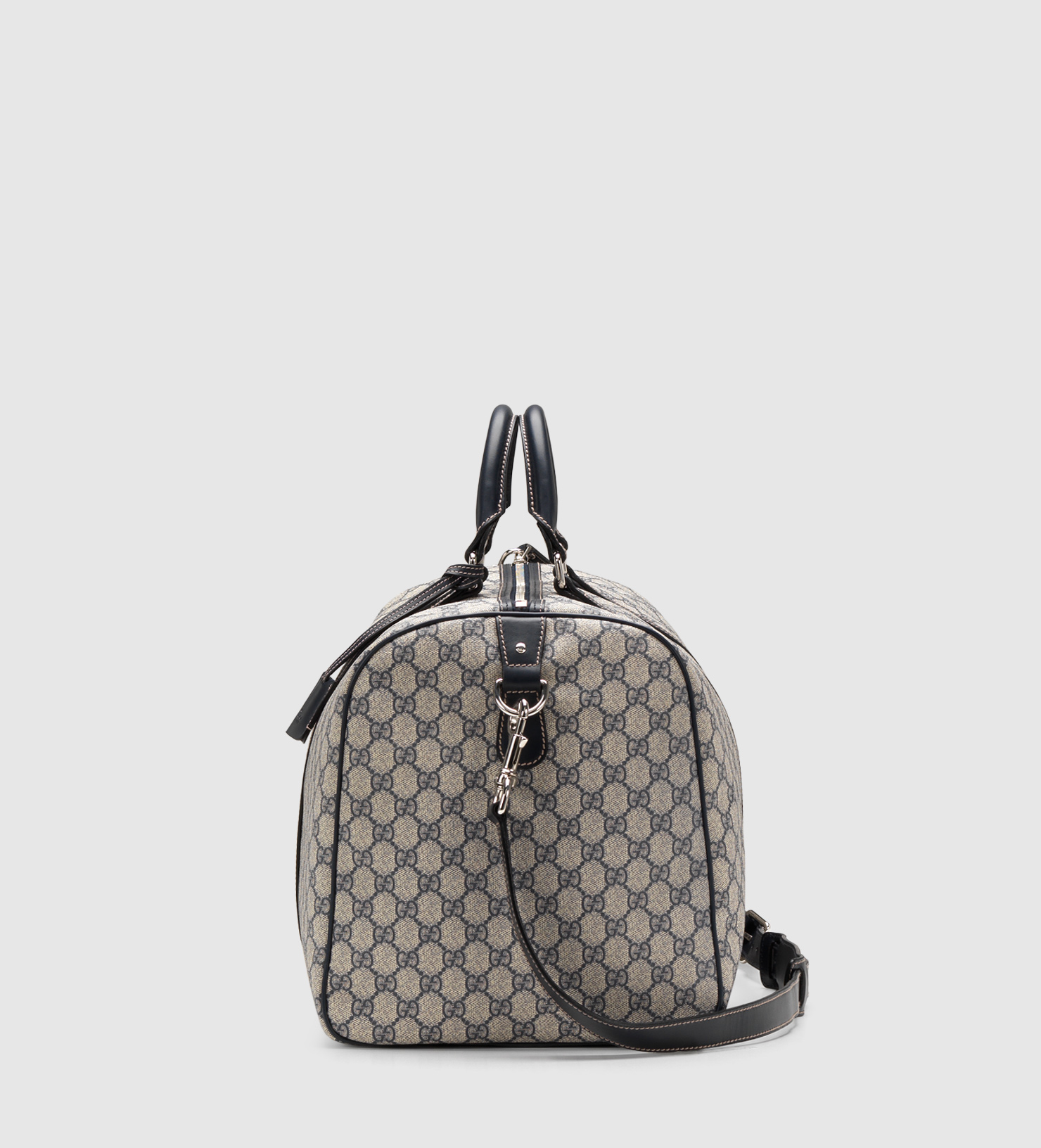Gucci GG Black/Gray supreme GG carry-on duffle Bag