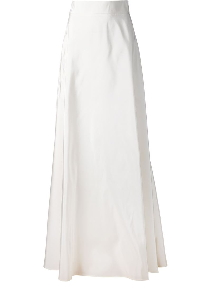 Discover more than 247 floor length white skirt latest