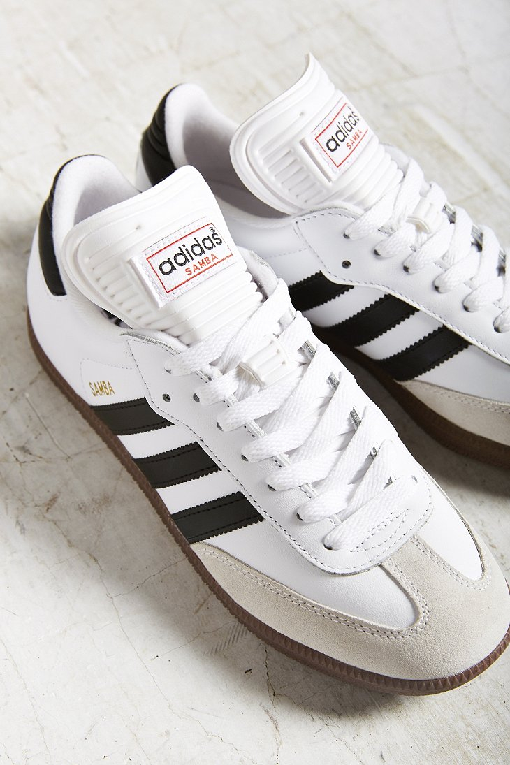 adidas Originals Samba Sneaker in White (Black) - Lyst