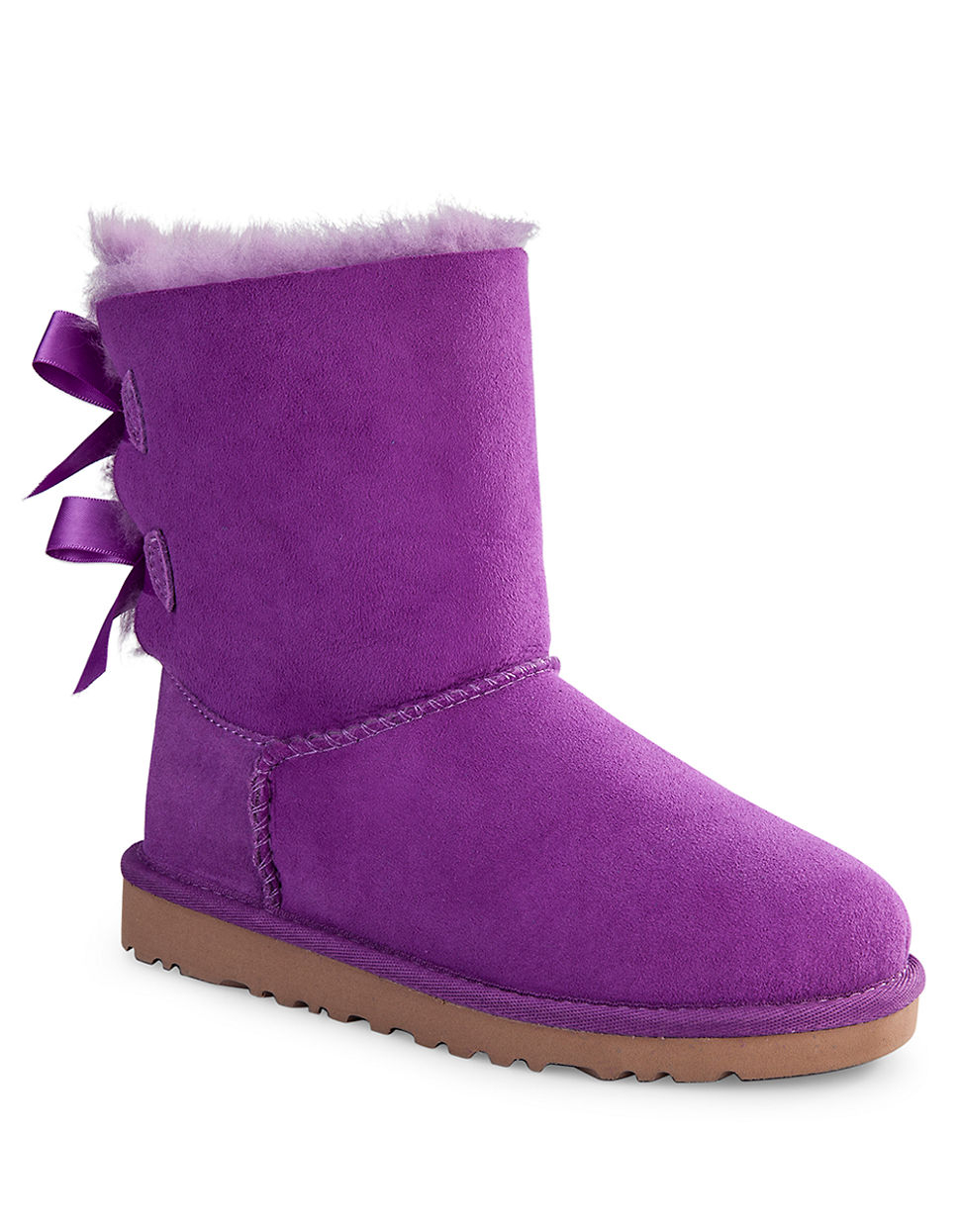 Ugg Baily Bow Boots in Purple | Lyst