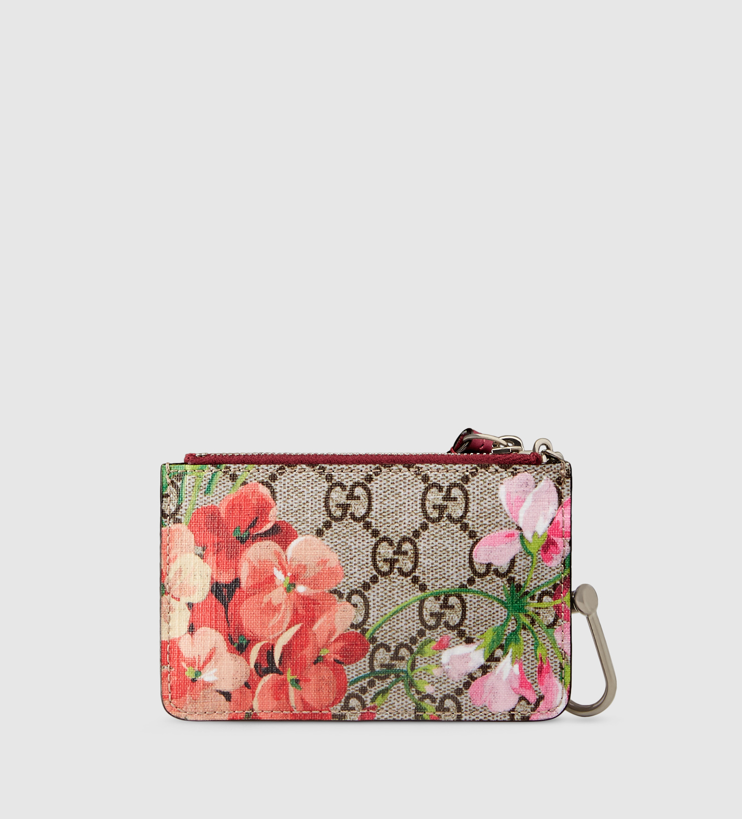 Gucci Gg Blooms Key Case in Pink