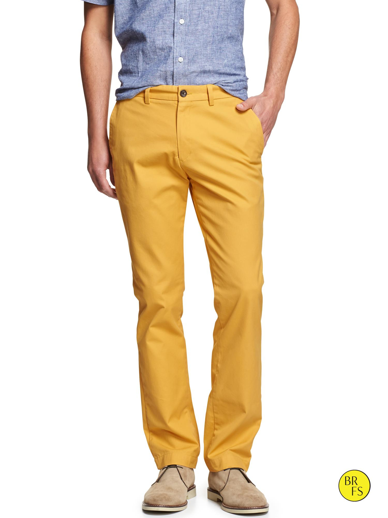 banana republic authentic chino